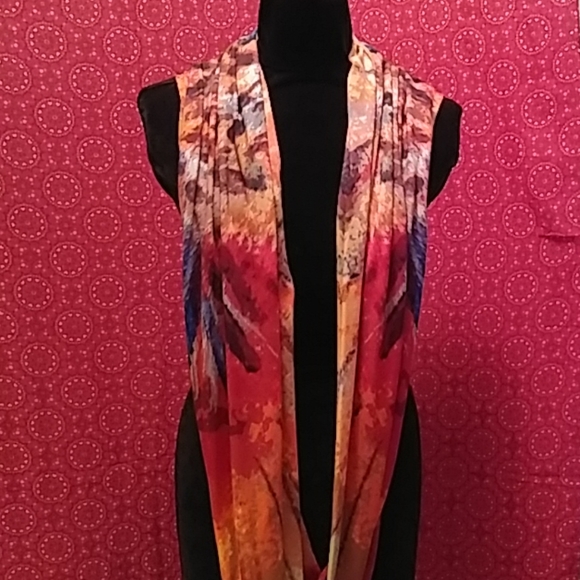 Infinity Eco Scarf- Poppy Seed - Picture 3 of 5